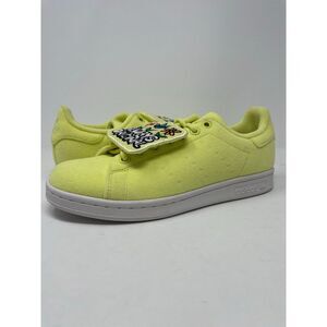 adidas Stan Smith 'Always Original' Shoes Yellow GX8553 Women's Size 7 Brand New